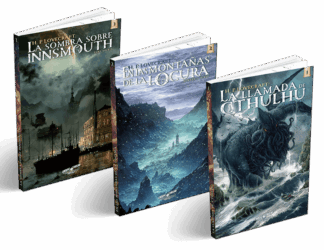 Combo N°1 TOMOS 1, 2, 3 La llamada de Cthulhu En las montañas de la locura La sombra sobre Innsmouth